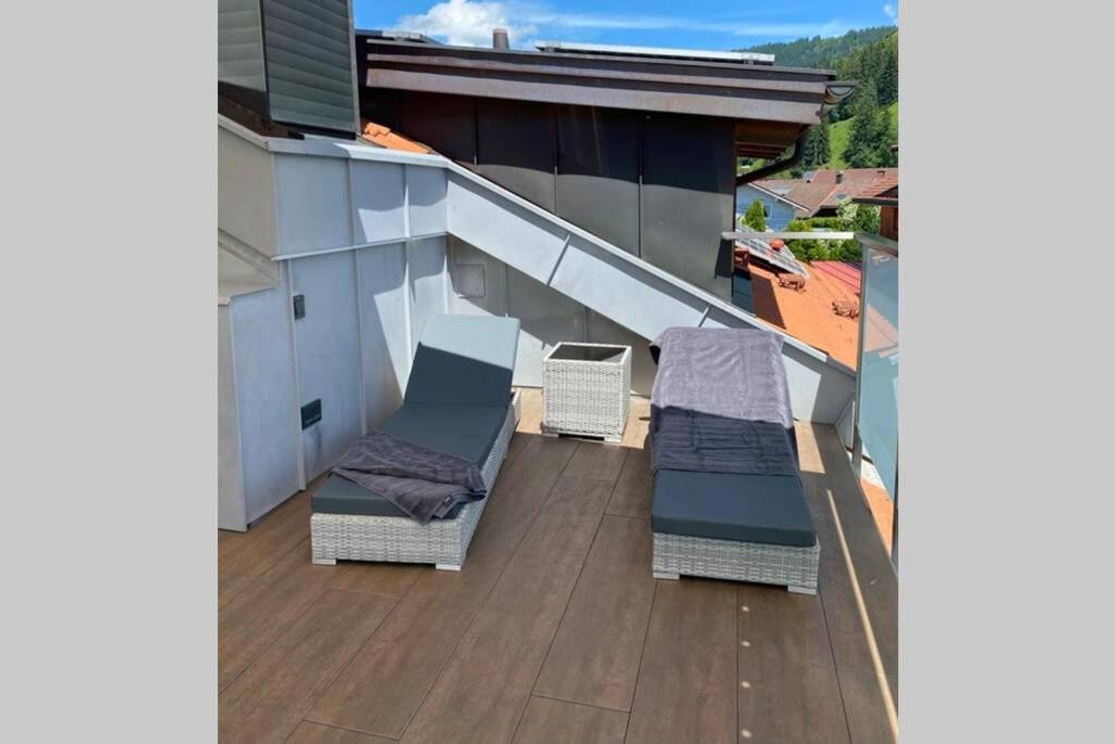 Bergfux Ferienhaus - Hochwertige Ausstattung Sonthofen Luaran gambar