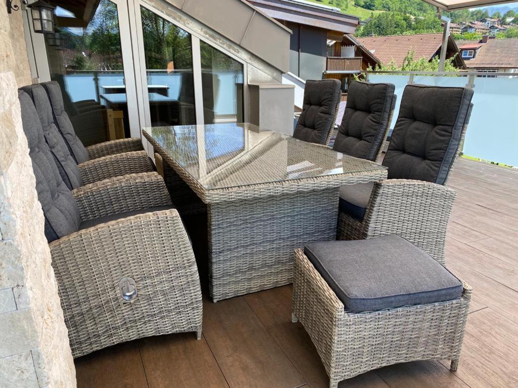 Bergfux Ferienhaus - Hochwertige Ausstattung Sonthofen Luaran gambar
